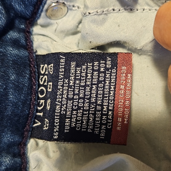 Vigoss JAGGER Ankle Length High Rise Skinny jeans - Picture 8 of 8